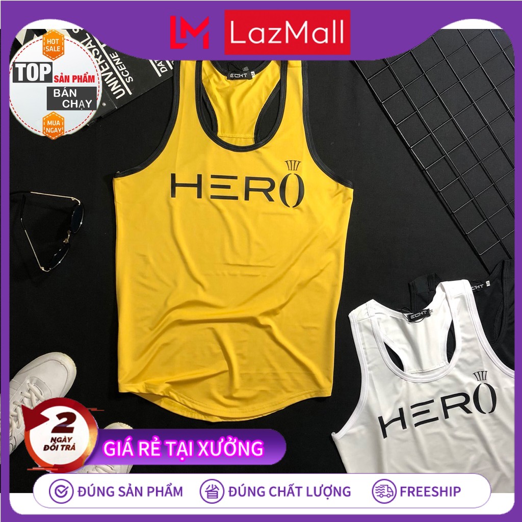 🌟XÃ KHO GẤP🌟 Áo thun ba lỗ nam tập gym - thể thao [ảnh thật]
