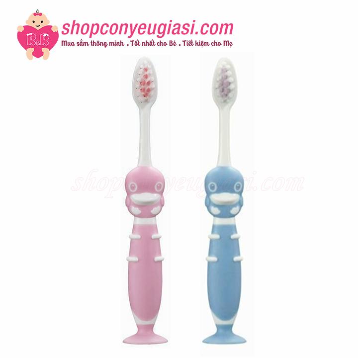 Bàn chải răng kuku cho bé từ 2-8 tuổi ku1113a