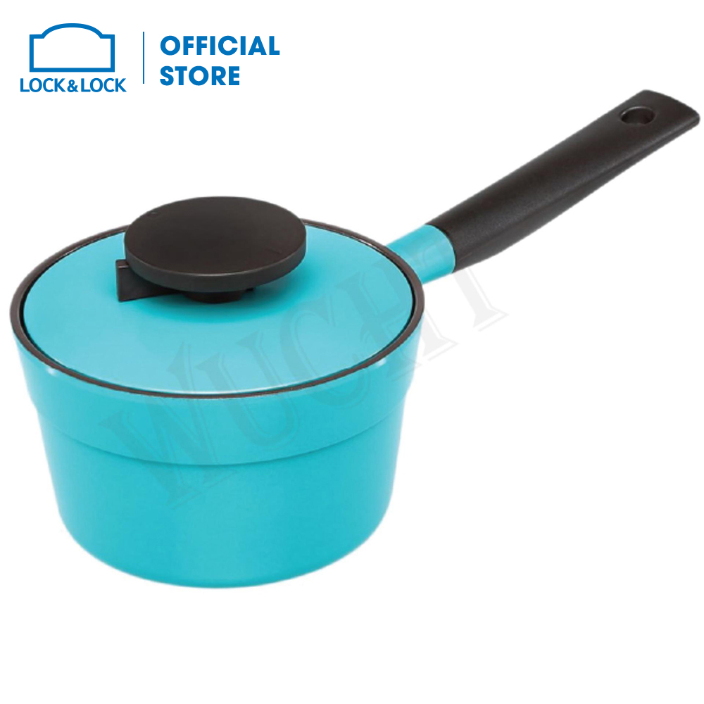 Nồi lock&lock minimal 2l - 18cm một tay cầm - màu xanh