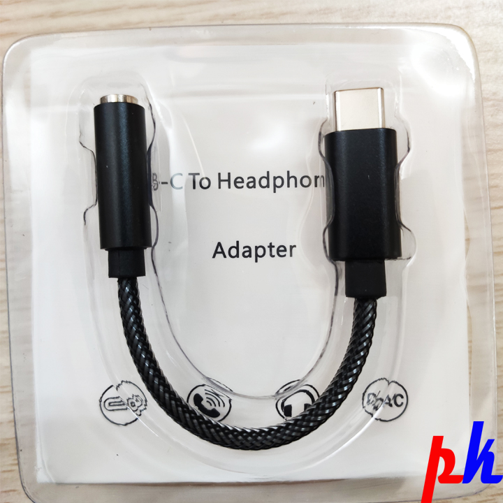 Jack chuyển tai nghe type c sang 3.5 chíp alc4050