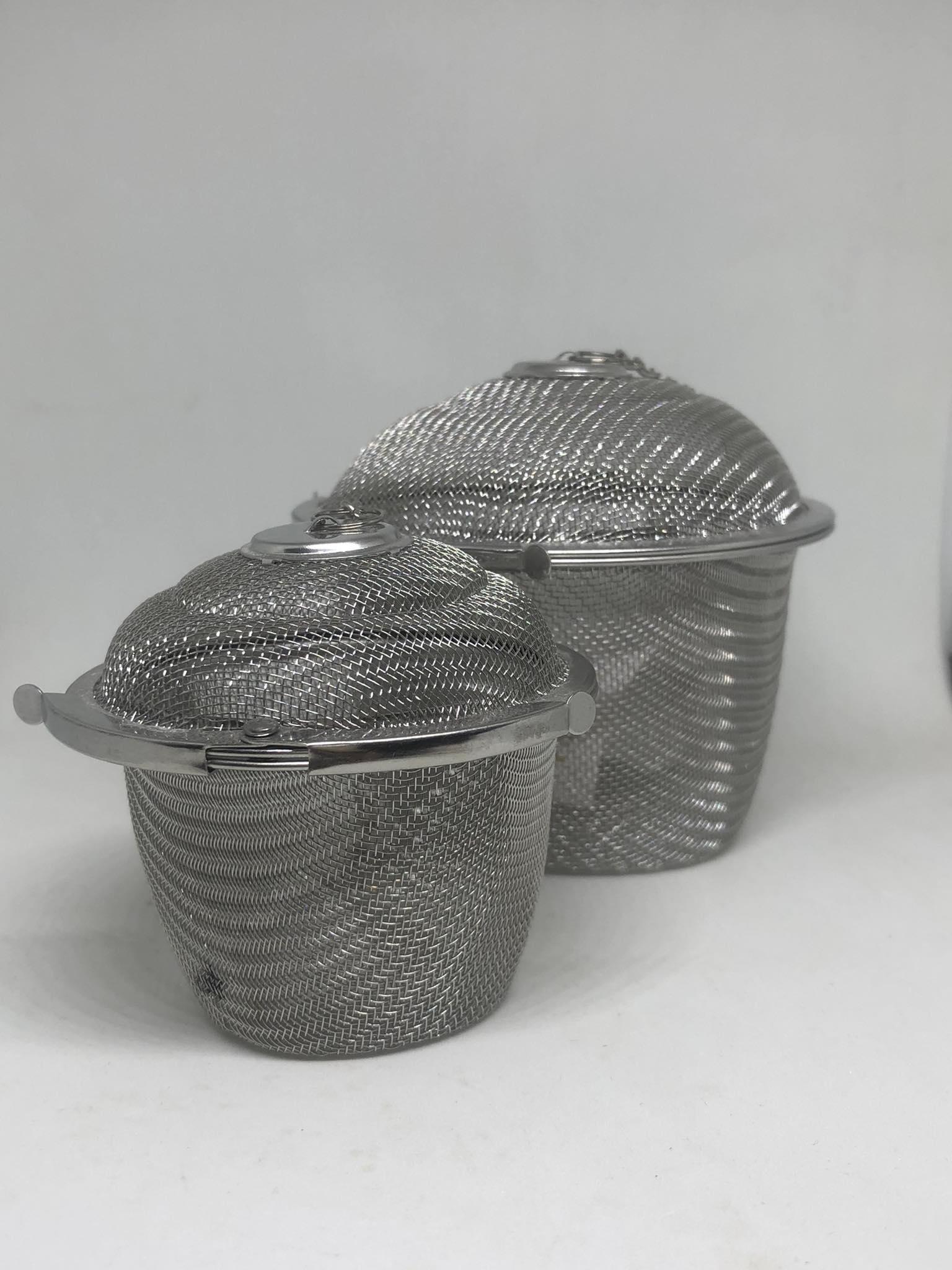 Dụng cụ giỏ inox đựng gia vị
