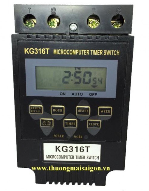 Bộ thiết bị hẹn giờ tắt mở thiết bị tự động KG316T