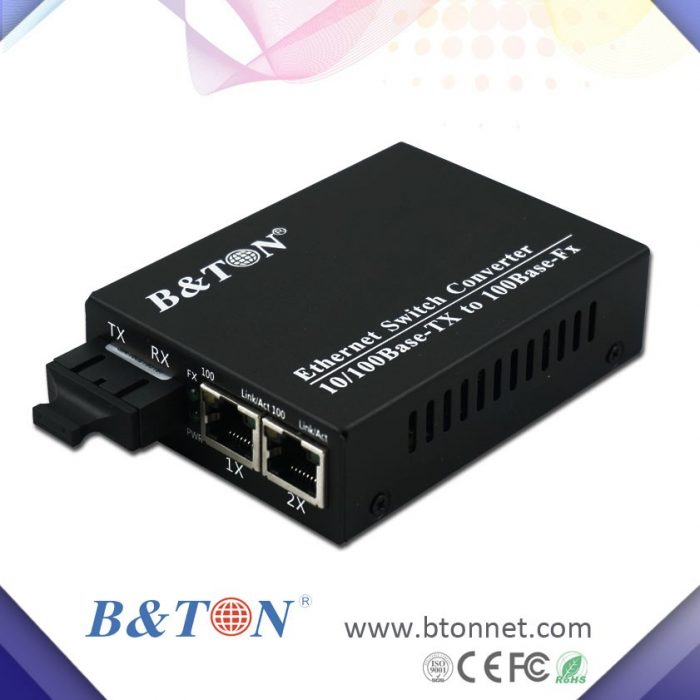 Bộ Chuyển Đổi Quang BTON Converter SM Dual-Fiber 1Gbps (1 Cặp ) - 2 Sợi Quang 20Km chuẩn A - Bảo Hành 12 Tháng