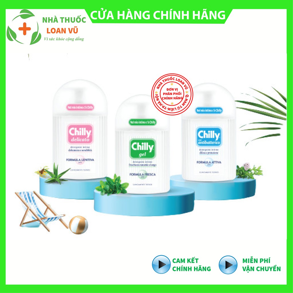 Chilly-Dung dịch vệ sinh phụ nữ Chilly bán chạy số 1 tại Italy