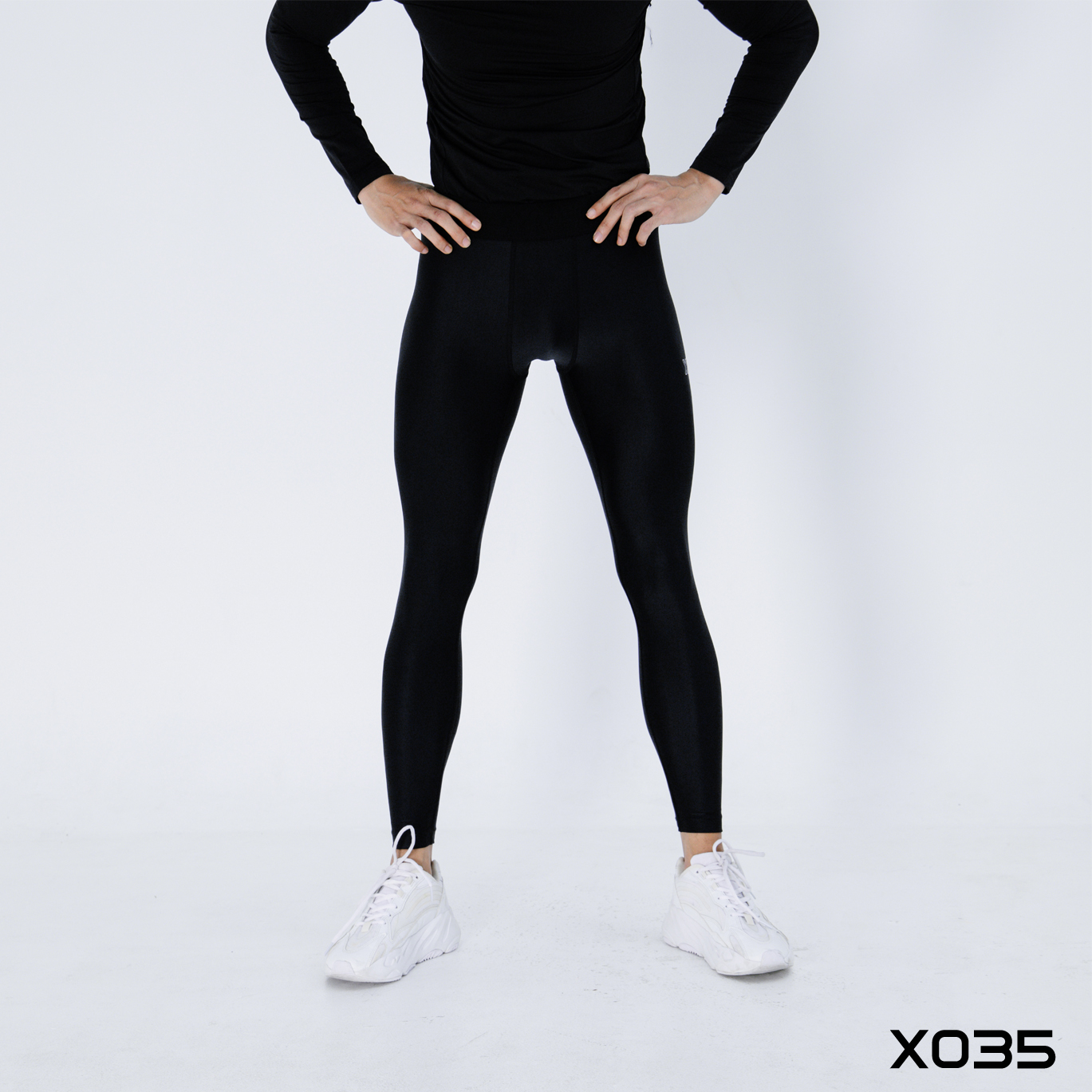 Quần dài legging nam thể thao tập gym giữ nhiệt đá bóng chạy bộ bóng rổ - thương hiệu x9 sportswear - x035