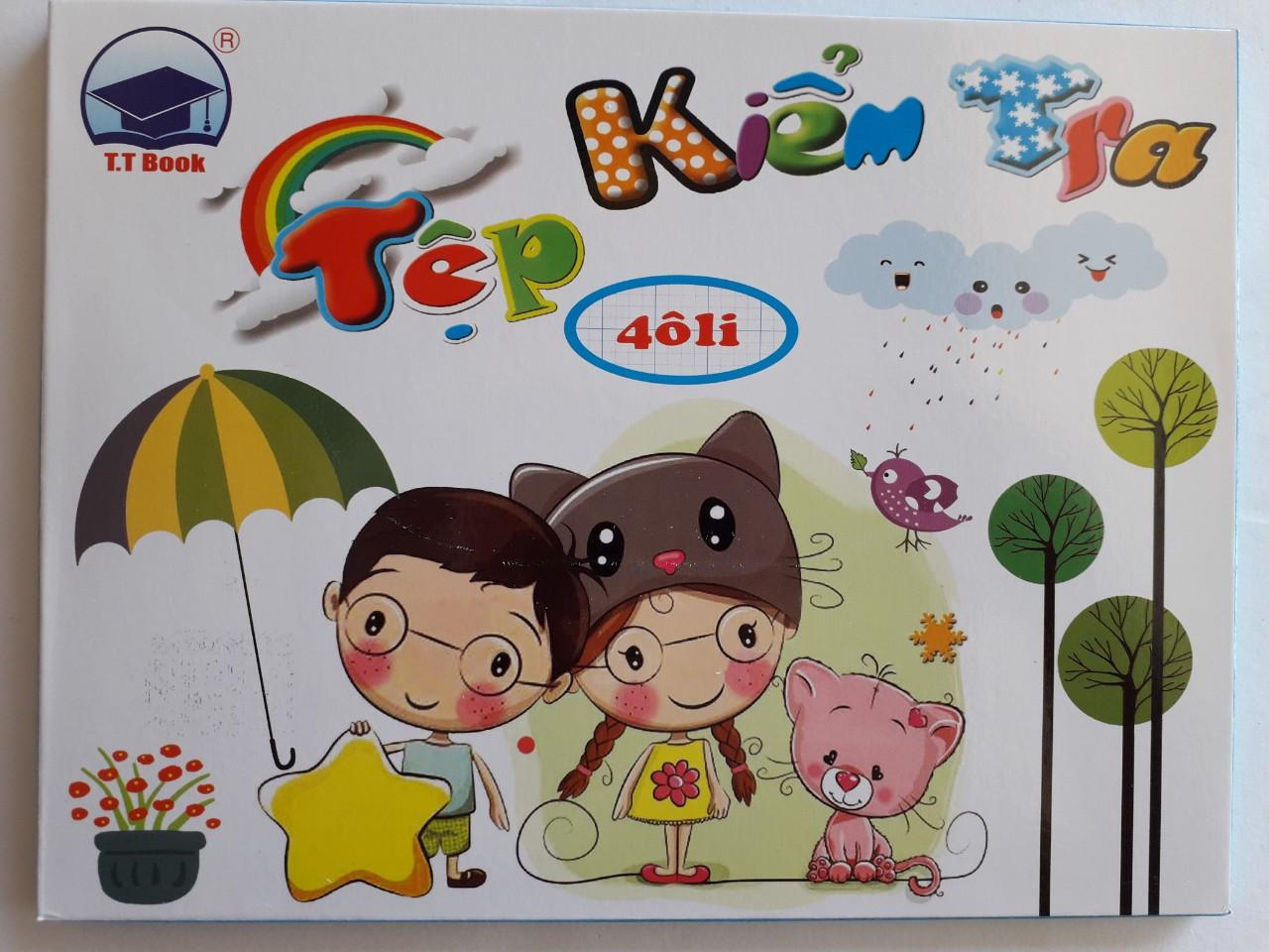 Combo 2 Xấp giấy kiểm tra 4 ôly