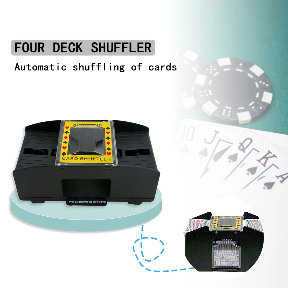 Shuffle Máy Poker chơi bài tự động 26 boong thẻ trò chơi giải trí shuffler cho trò chơi giải trí phụ kiện