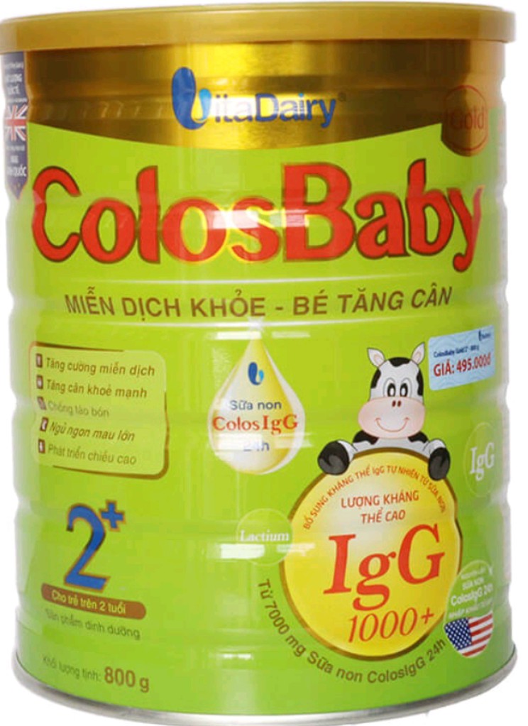 Sữa bột colosbaby gold 2+ 800g