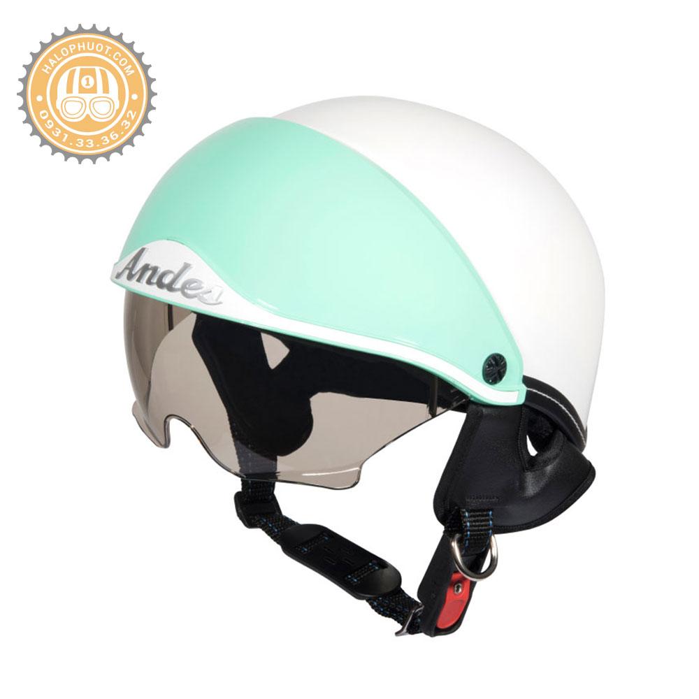 Nón bảo hiểm andes 139 kính âm