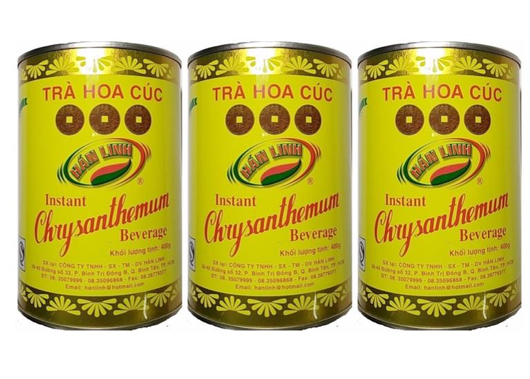 Combo 3 Hộp Trà Hoa Cúc Hộp 400gr - Lợi Sữa cho Các Mẹ