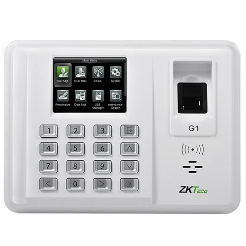 Máy chấm công bằng vân tay và thẻ thế hệ mới ZKTeco G1