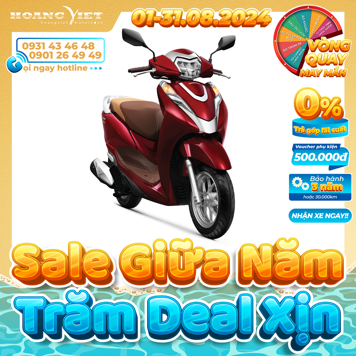 Xe Máy Honda LEAD phiên bản cao cấp 2023