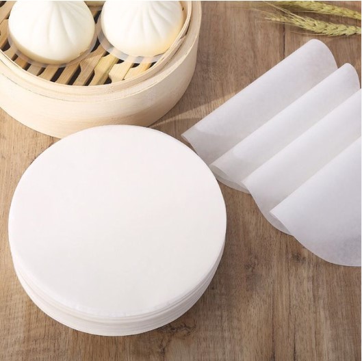 Giấy nến lót bánh bao chống dính 8cm/9cm/10cm /11cm/12cm ( 1 lốc ~ 500 tờ)