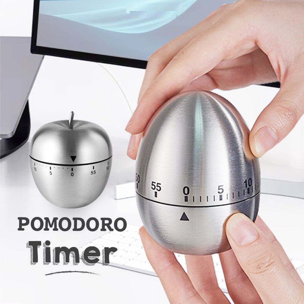 Đồng hồ hẹn giờ pomodoro quả lớn - nhiều mẫu
