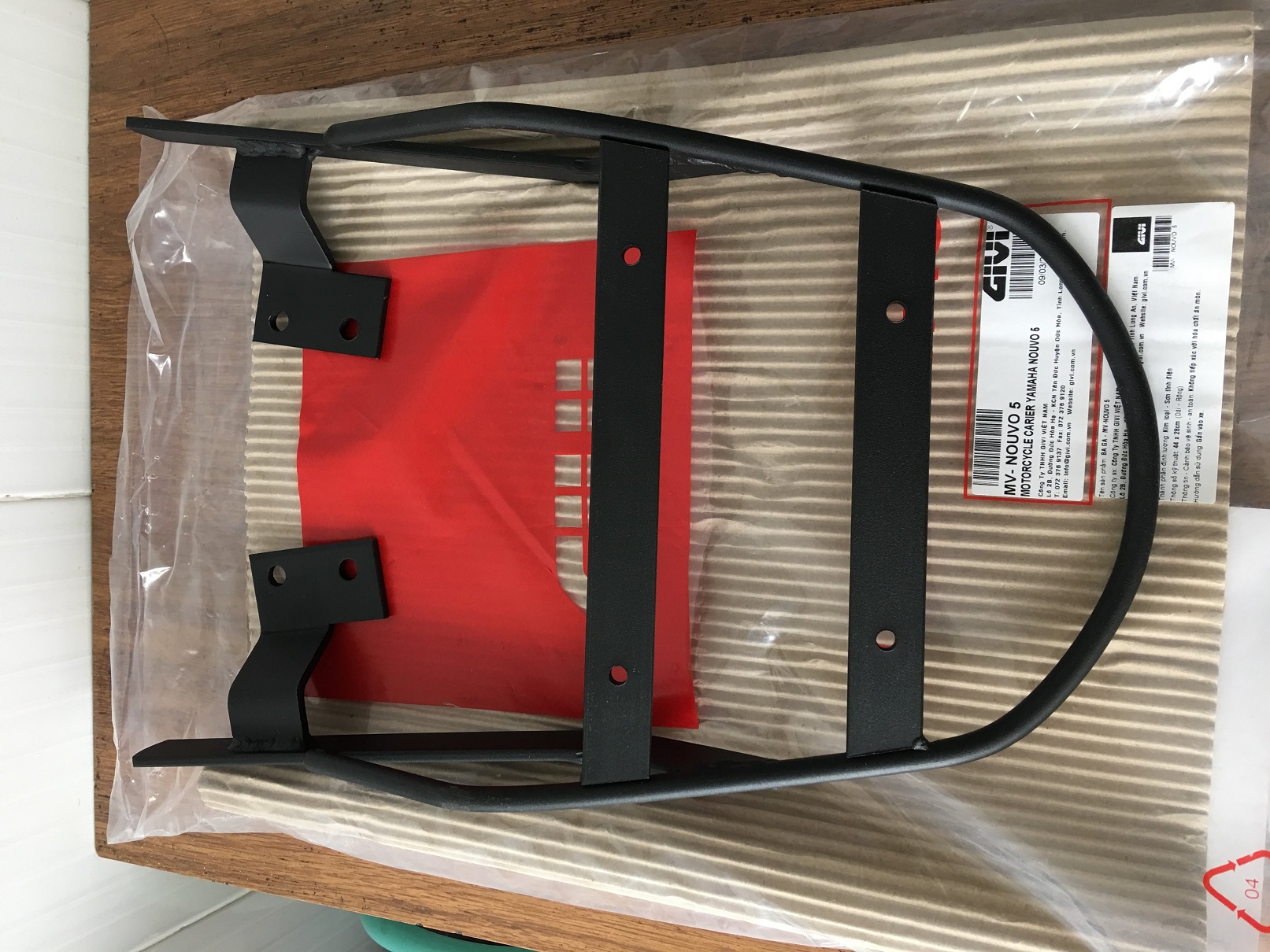 Baga givi nouvo 5, nouvo lx, 6