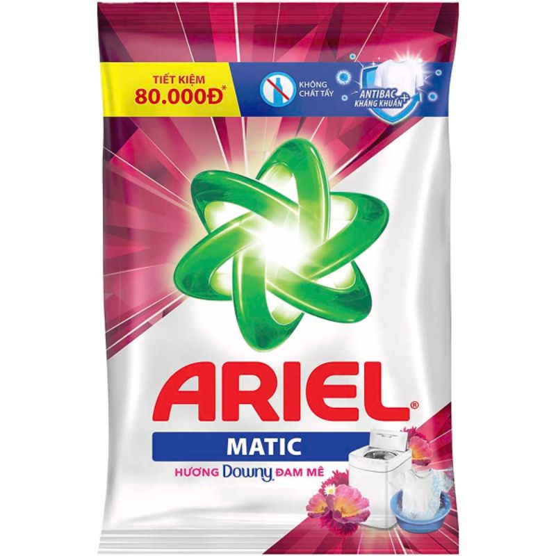Bột giặt ariel hương downy đam mê túi 5kg