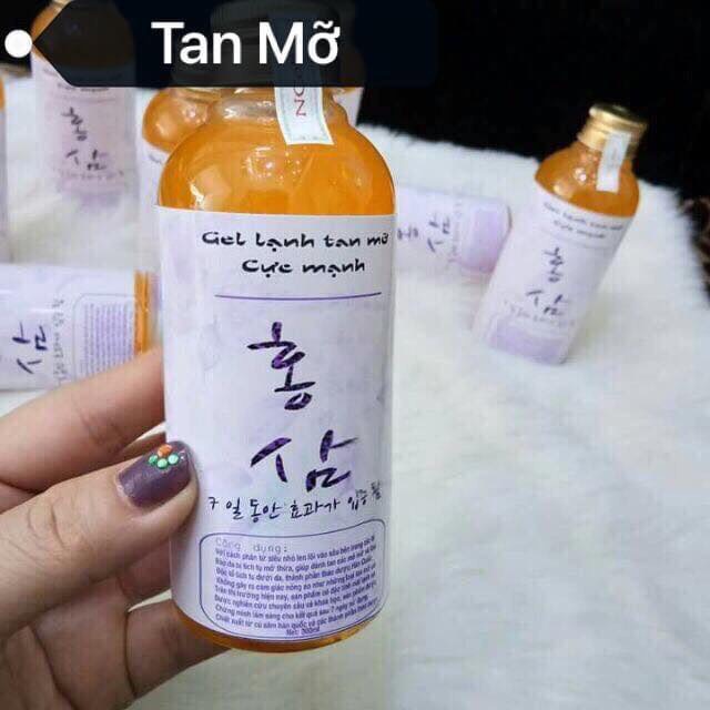 Kem tan mỡ hàn quốc giúp đánh tan mỡ thừa nhanh chóng hiệu quả sau 7 ngày