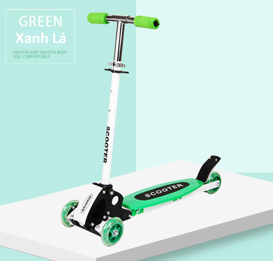 Xe Trượt Scooter 3 Bánh Có Đèn LED Phát Sáng Thế Hệ Mới Chuyển Hướng Bằng Tay Cầm Chính Hãng Đại Nam Sport