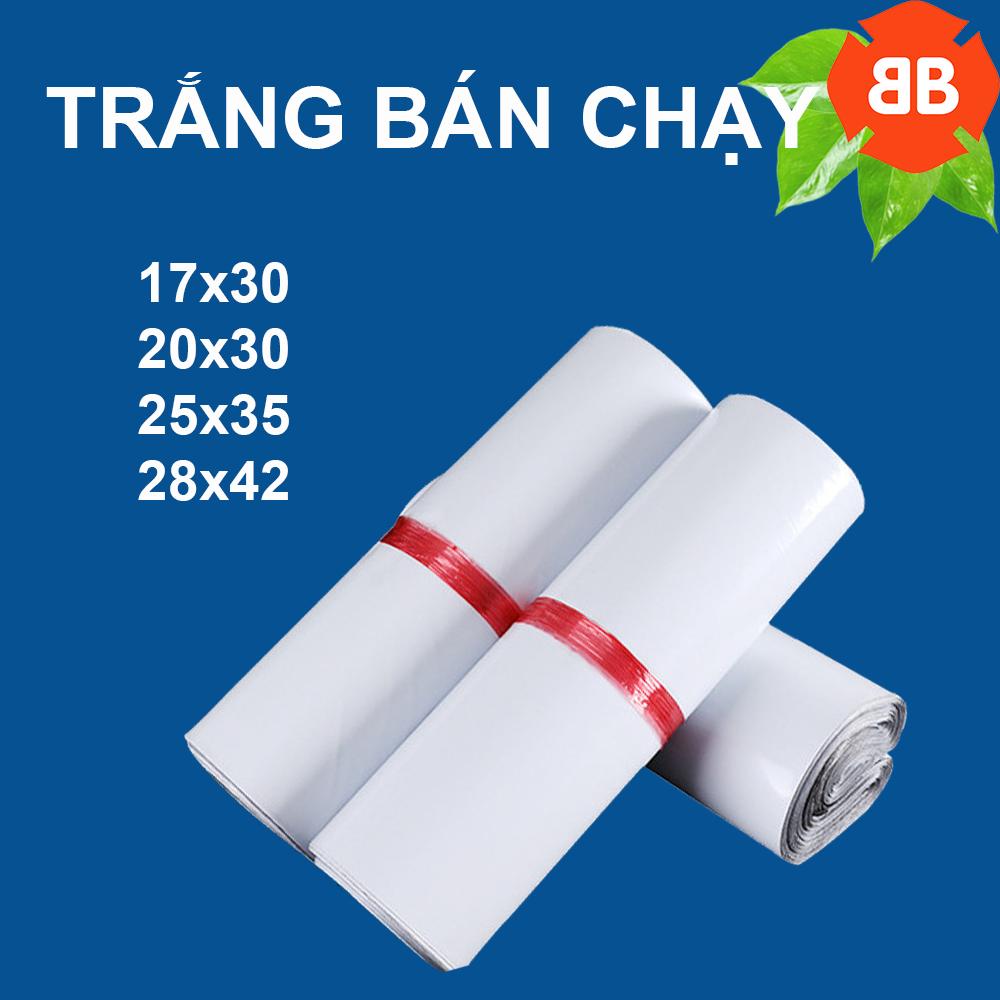 [GIẢM GIÁ][1 CUỘN TRẮNG BẠC] 100 Túi Đóng Hàng Niêm Phong - Siêu bền, Siêu dai, Siêu tiết kiệm, Chống thấm nước