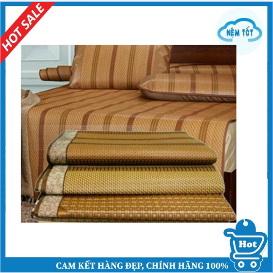 ✅ chiếu mây dày hàng đẹp, chiếu điều hòa, chiếu mây lụa cao cấp xếp gọn thoáng mát mùa hè - hàng xuất khẩu nệm tốt