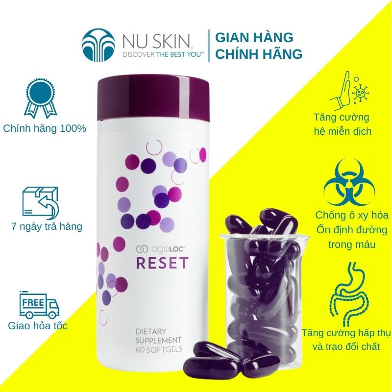 Thực phẩm bảo vệ sức khỏe Nuskin ageLOC Reset 60 viên