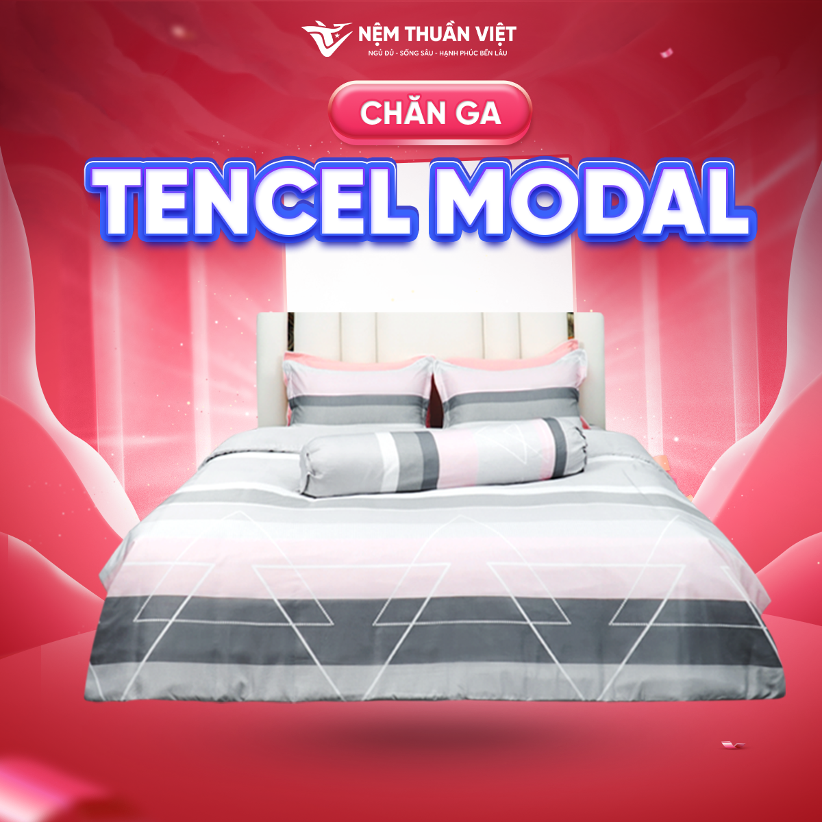 Chăn mền tencel modal thuần việt - mền hè lụa tencel thoáng mát, thấm hút mồ hôi tốt