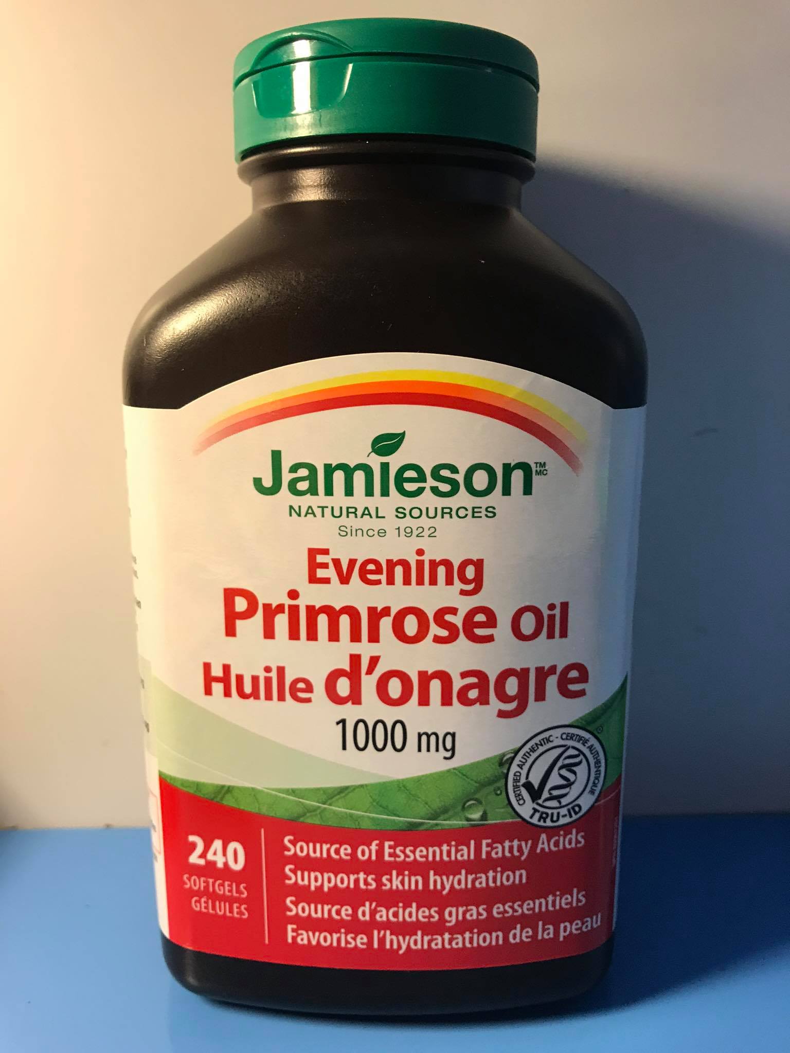 Viên uống tinh dầu hoa anh thảo-  Evening Primrose Oil 1000mg- 240 viên- Canada- Món quà cho chị em phụ nữ