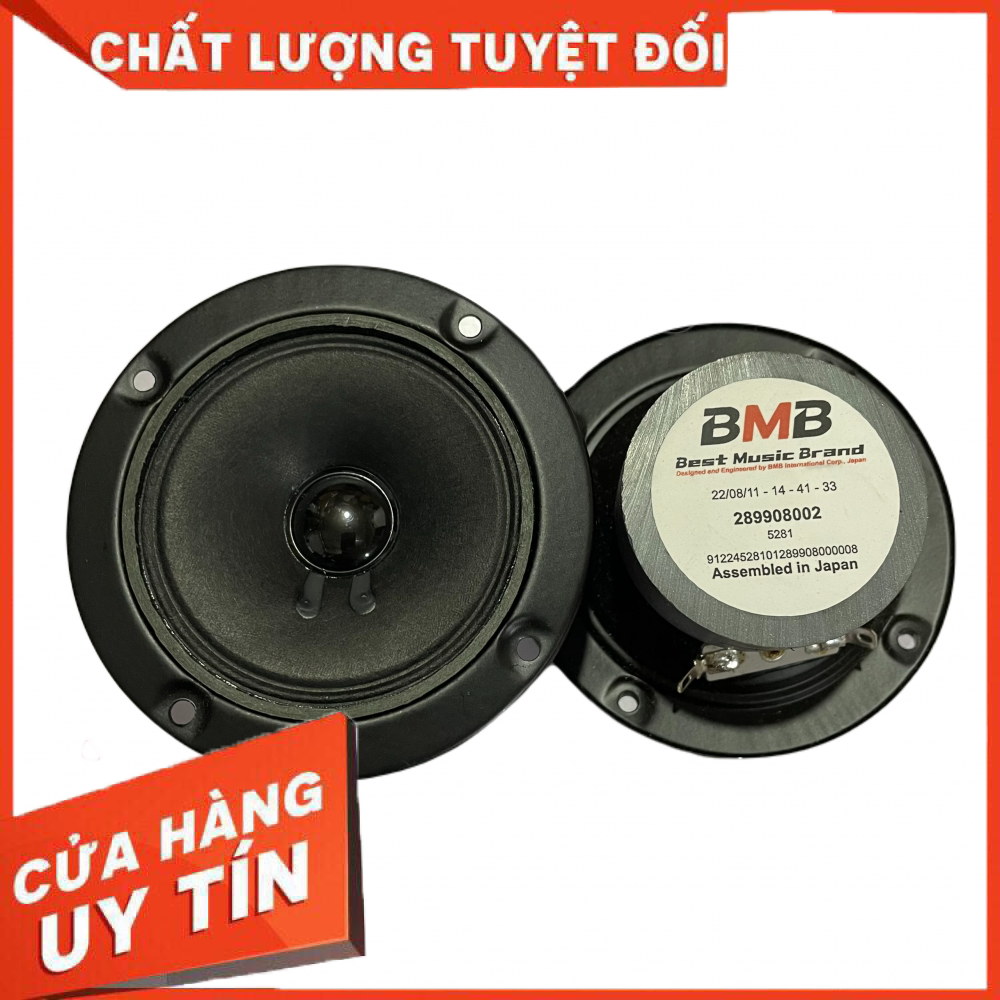 Loa treble tròn BMB  - loa tép giấy 2 nam châm 10 cm: Giá 2 chiếc
