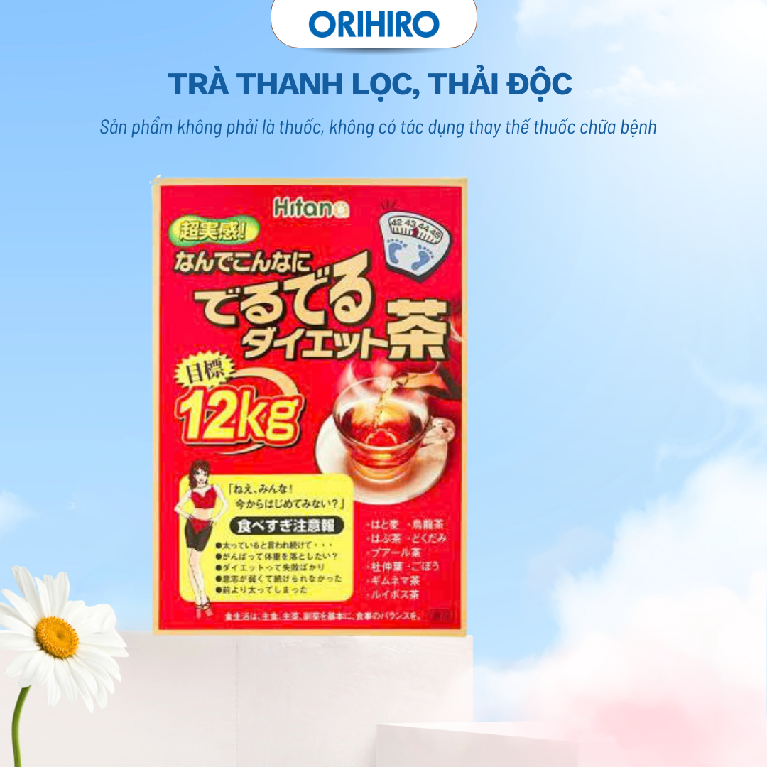 [Date 01/2026] Trà Hitana giúp hỗ trợ thanh lọc, thải độc, làm đẹp