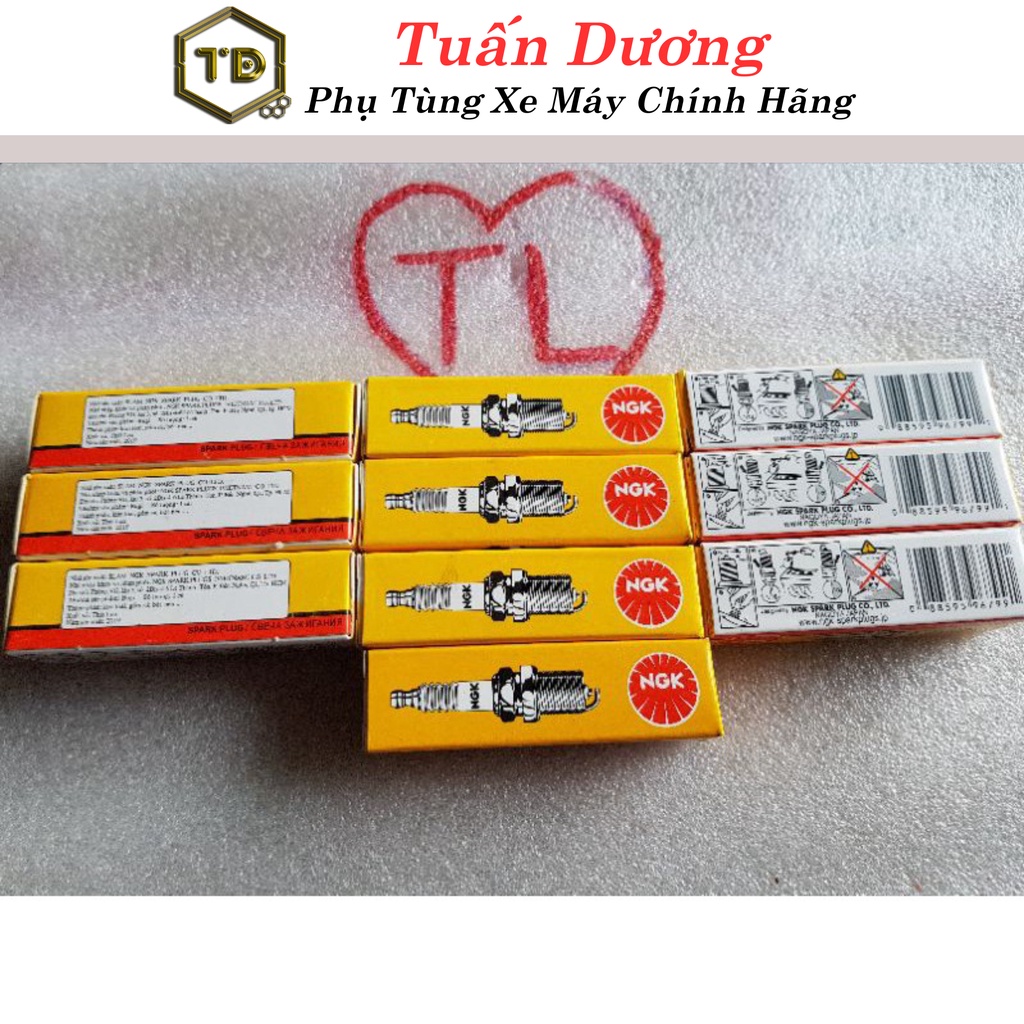 Bugi Xe Máy NGK Chuẩn Xịn Đánh Lửa Cực Mạnh [ Cao Cấp ] - Bu gi Dùng Cho Các Dòng Xe Máy Phổ Thông