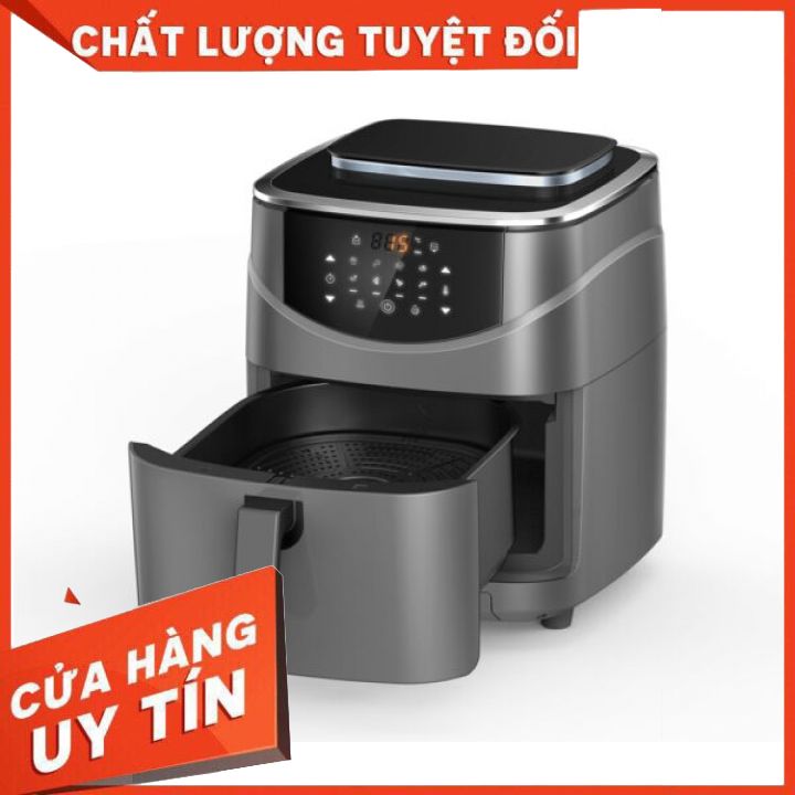 Nồi chiên Không dầu, Hơi nước Kalite Steam 7 Chiên hấp 2 trong 1, Dung tích 7 Lít, Có tới 9 chế độ Chiên - Hấp, Hơi nước siêu nhiệt làm mềm chất bẩn, vệ sinh dễ dàng ,Bảo hành 12 tháng