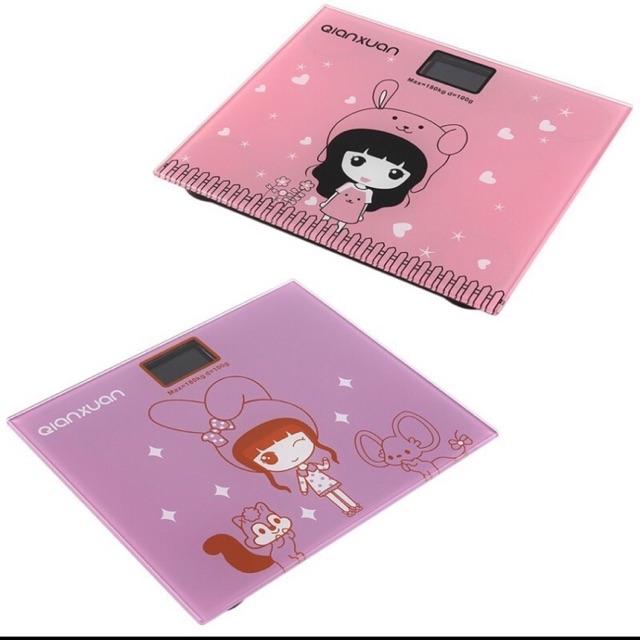 Cân Vuông Điện Tử Hoạt Hình 180Kg