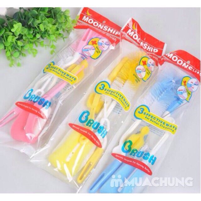 Cọ rửa bình sữa 4 chi tiết