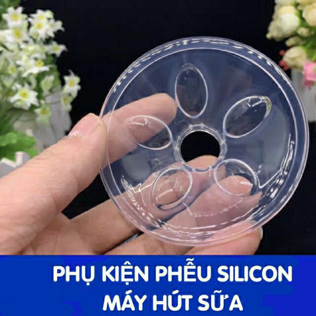 Đệm massage silicon máy hút sữa cho cổ phễu hút size 32mm