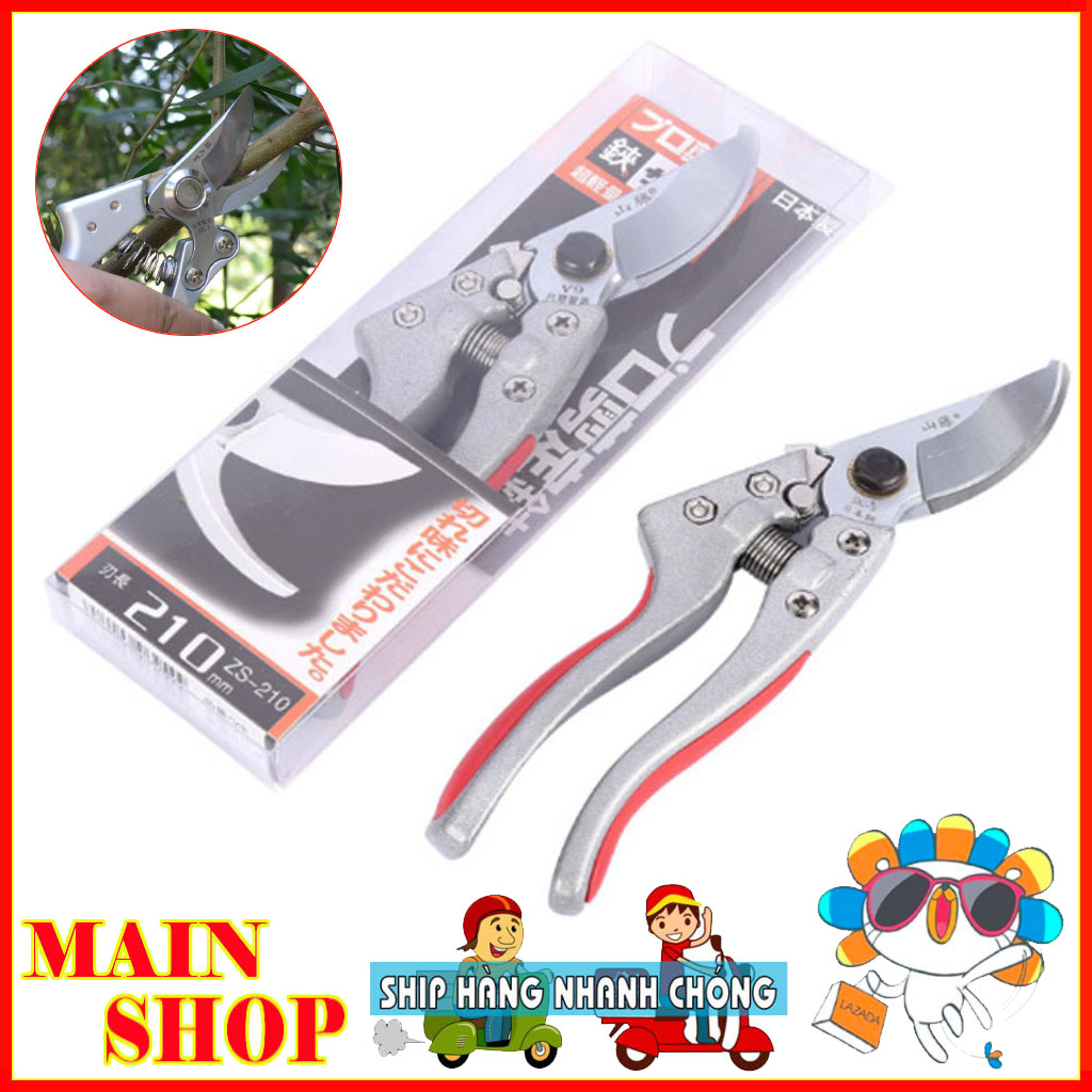 Kéo cắt cành nhật bản, lưỡi dao sắc bén, thiết kế gọn nhẹ, kéo cắt cành cây SADA Nhật Bản