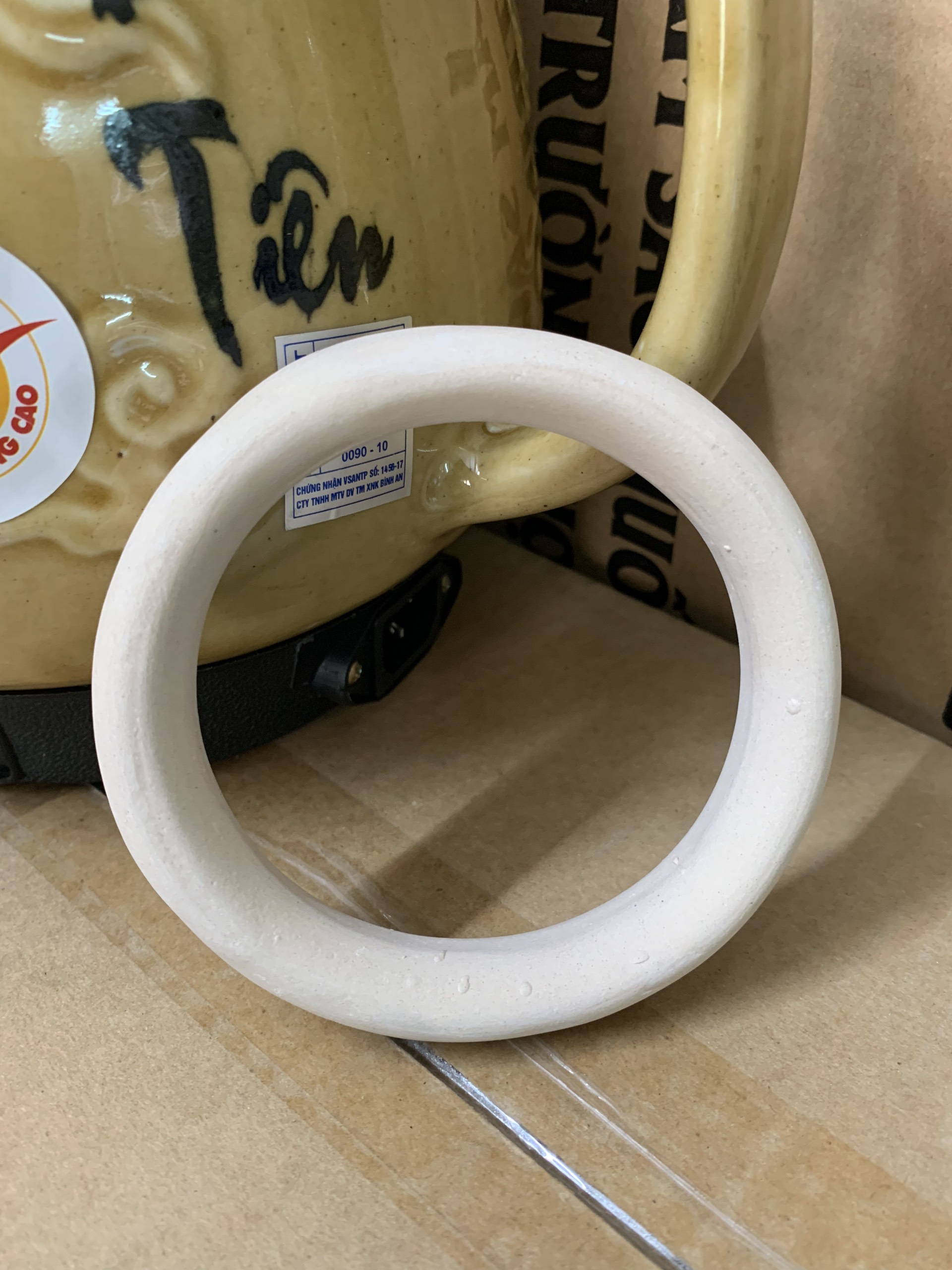 Vòng Sứ Siêu Sắc Thuốc điện -  [LINH KIỆN] - Giúp Cô Đặc Thuốc Dùng Cho Tất Cả Các Loại Ấm thuốc tự động
