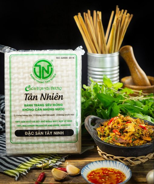 Combo 10 gói bánh tráng siêu mỏng Tân Nhiên 470g