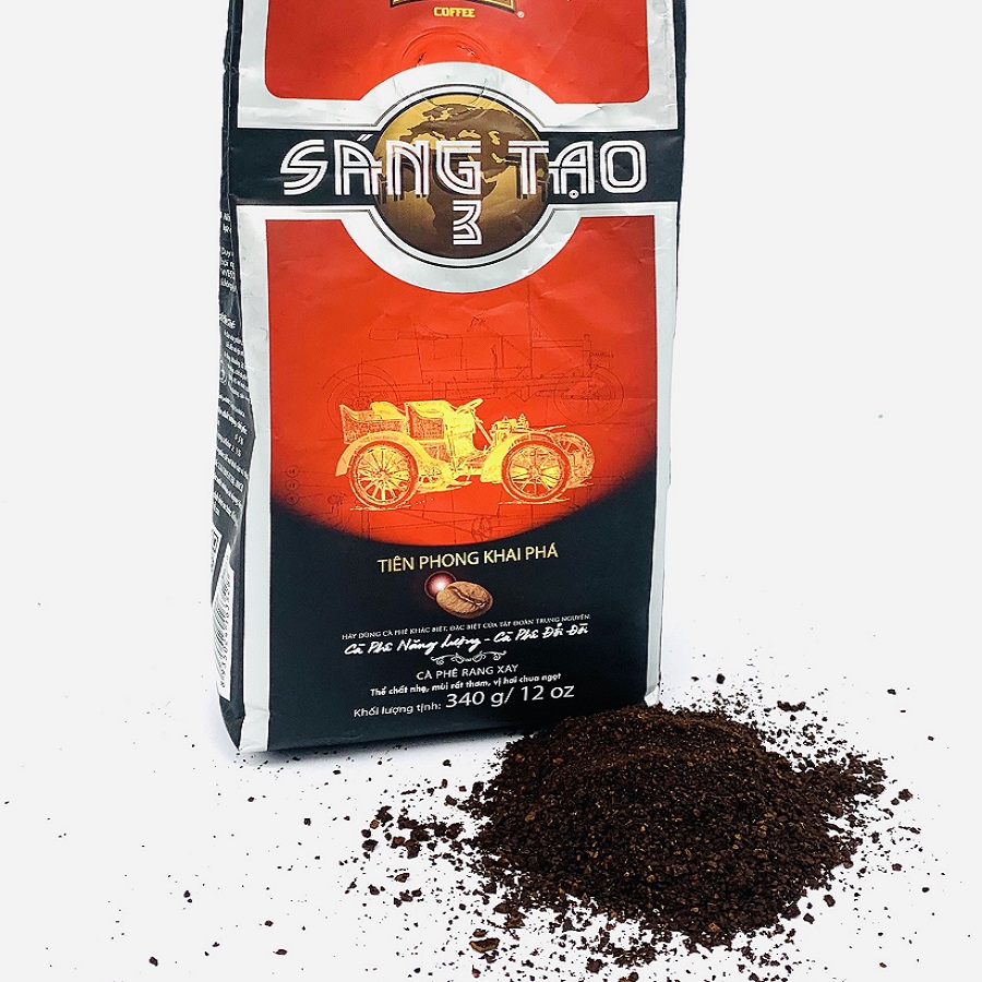 cà phê -sáng tạo 3 -trung nguyên - gói 340g- loại ngon 1