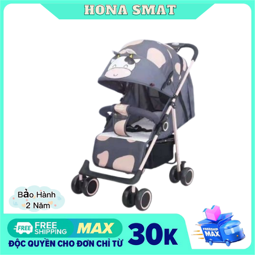 , xe nôi , xe đẩy cho bé gấp gọn siêu nhẹ, xe đẩy du lịch, xe đẩy cho bé, hona smart