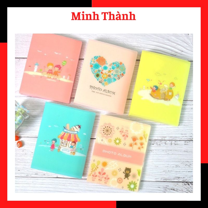 Album 9x13 bỏ 52 ảnh bìa nhựa