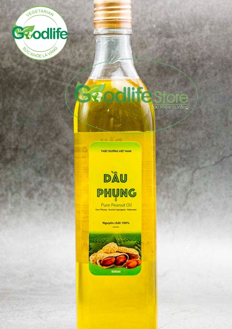 Dầu đậu phộng hữu cơ 500ml