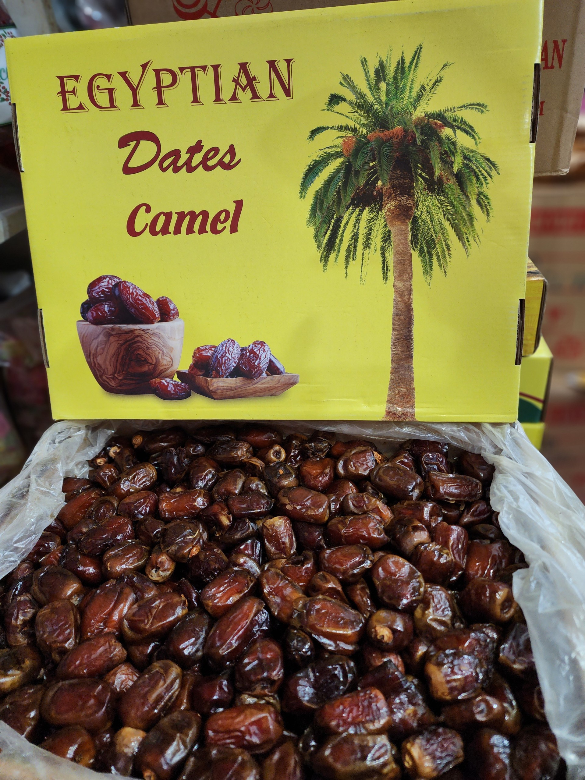 Chà là ai cập cây dừa loại 1 -thùng 5kg date mới 2025