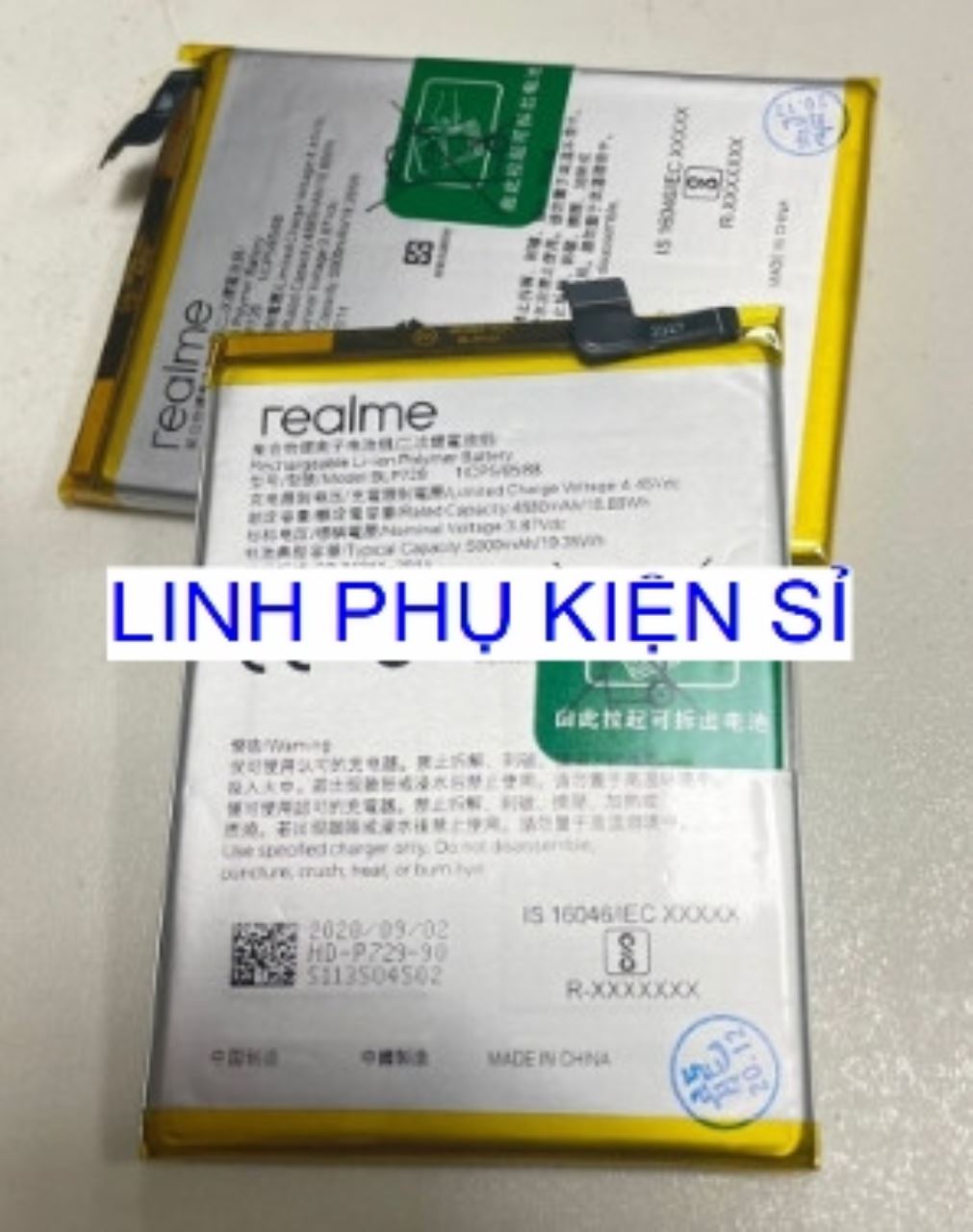 Pin realme blp729 (realme 5, realme 5i, realme c3, realme c3i, realme c11, realme c20)