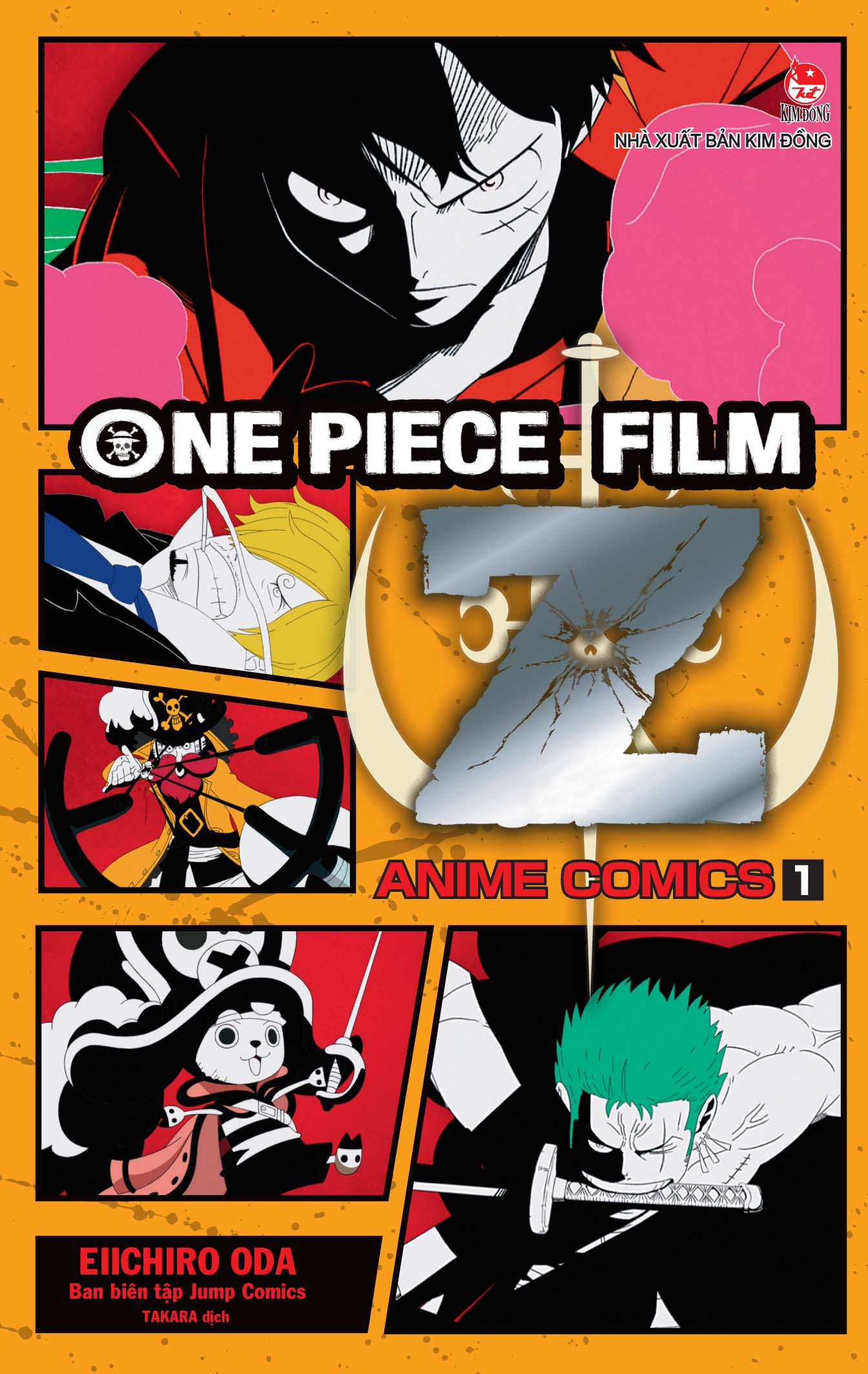Fahasa - anime comics: one piece film z - tập 1