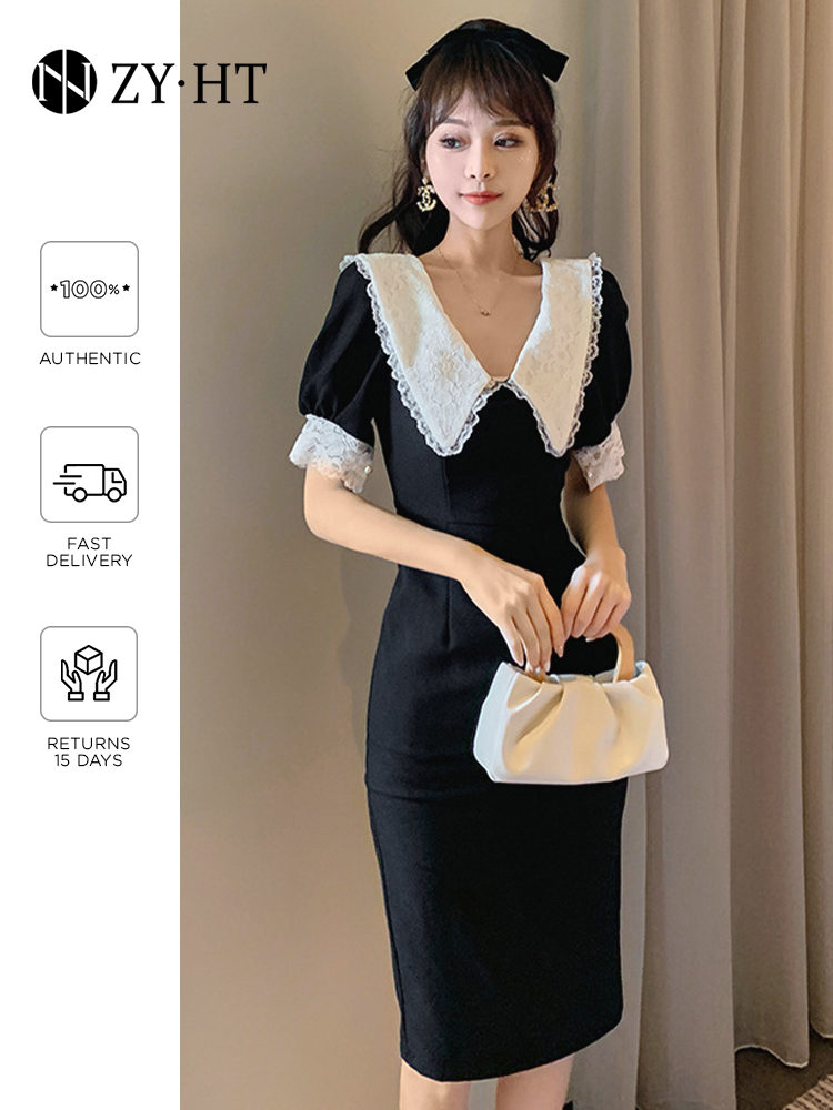 ZYHT eravogue Đầm nữ đầm body đi tiệc cưới đầm xoè nữ dự tiệc cưới đẹp váy đi tiệc cưới đầm thời trang đầm thanh lịch đầm đẹp đầm công chúa đầm cho bé gái mũm mĩm đầm cổ điển đầm ren đầm ren đầm cổ yếm 5104
