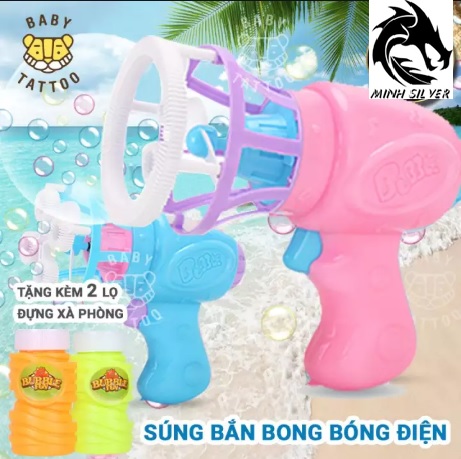 Đồ Chơi Bắn Bong Bóng Xà Phòng Cho Bé súng bắn bong bóng  giúp bé phát triển khả năng vận động khám phá, Đồ chơi thôi bong bóng, Bong bóng, Do choi thoi bong bong.