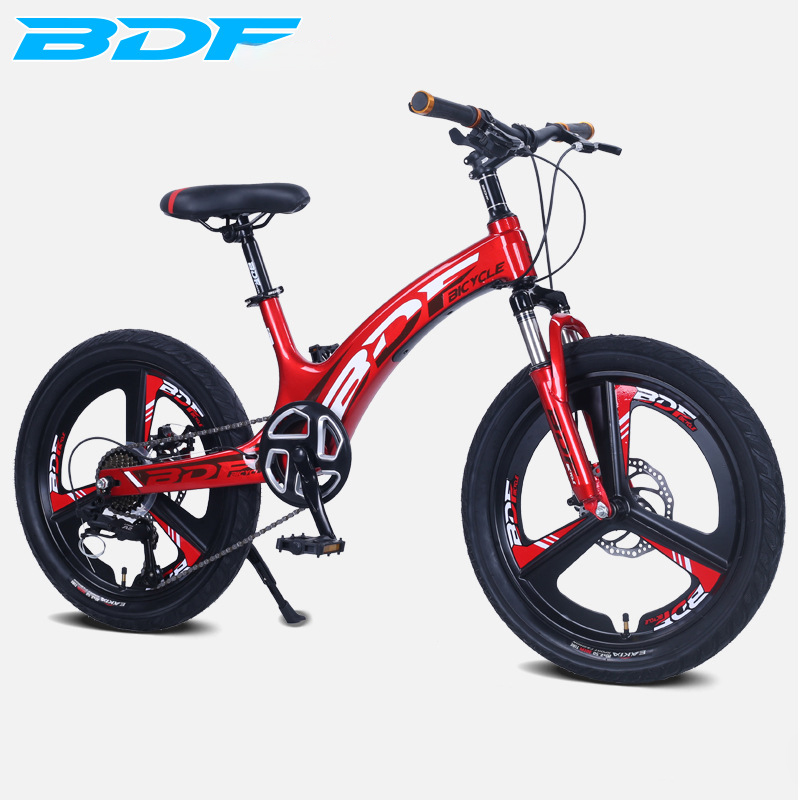 Xe đạp trẻ em BDF khung hợp kim nhôm 20 inch đúc nguyên khối, xe đạp địa hình neo núi dành cho học sinh trẻ em trẻ em