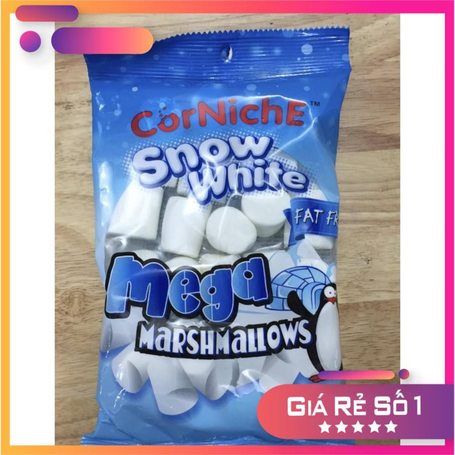 Kẹo masrshmallows philippin 120gr
