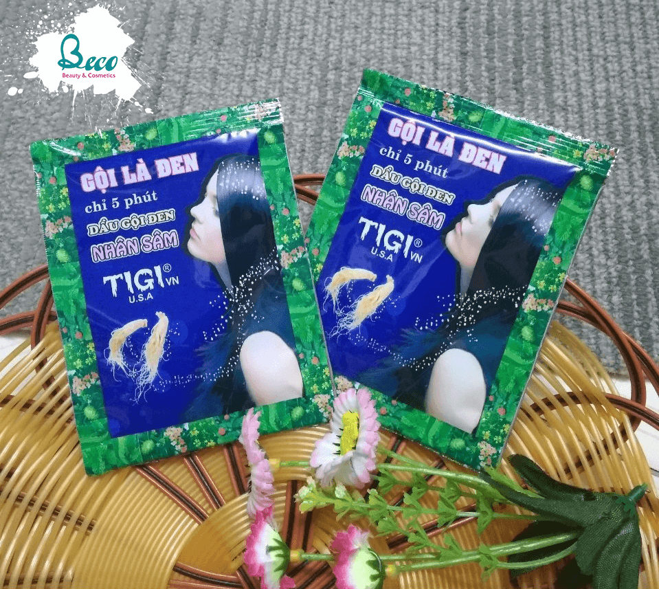 Dầu gội đen Tigi dây 10 gói