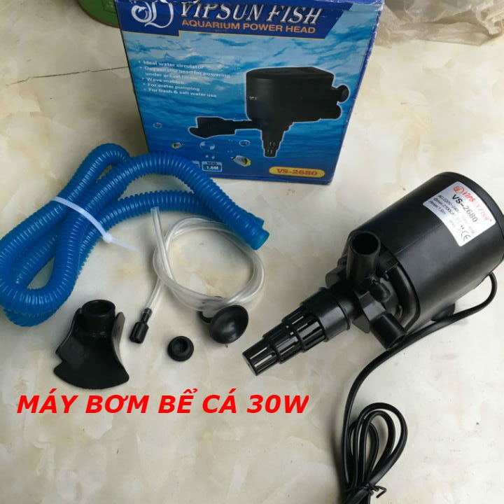 Máy bơm lọc nước Vipsun Vs 2680 cho hồ cá cảnh